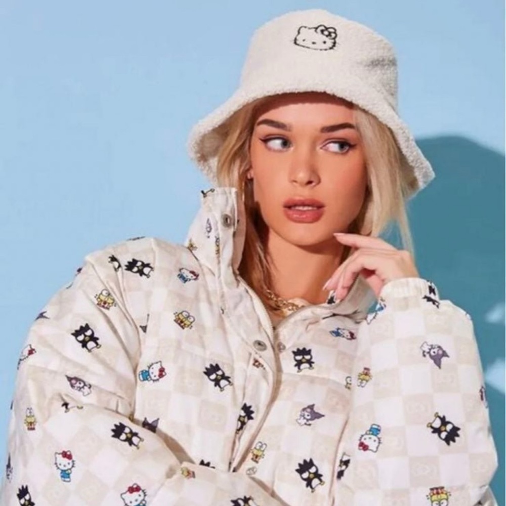 Forever 21 x Hello Kitty puffer jacket